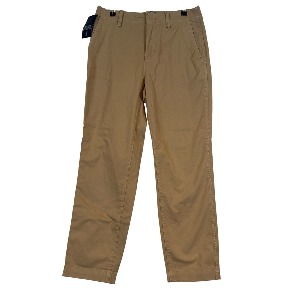 Gap Womens Slim Ankle Pant Tan Khaki Chino Trousers •6• Gorpcore Preppy Capsule